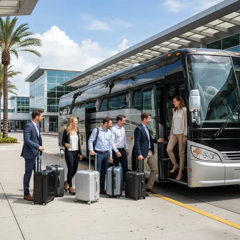 Airport Transfers motorcoach